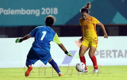 亚运会女足中国16-0大胜塔吉克斯坦 小组赛末轮迎战朝鲜